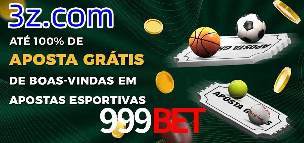 999BET Ate 100% de Aposta Gratis